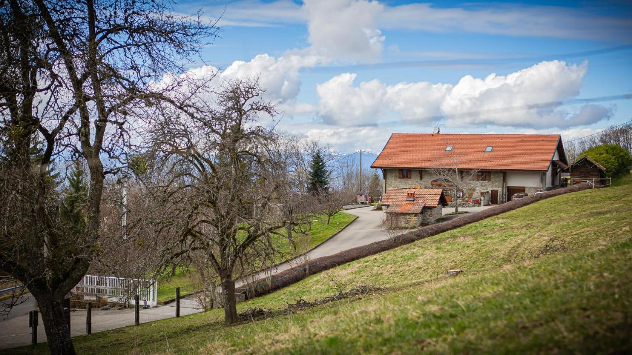 Le Bonheur Dans Le Pre Hotel Lucinges Bagian luar foto