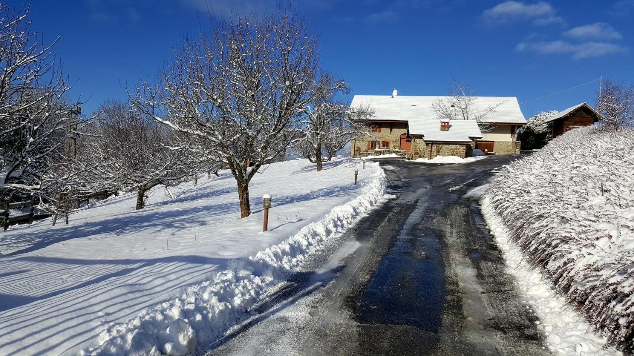 Le Bonheur Dans Le Pre Hotel Lucinges Bagian luar foto